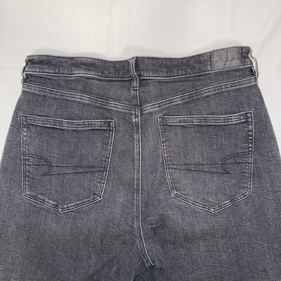 Women’s American Eagle Black Jeans Strigid Size 12 - Picture 9 of 9